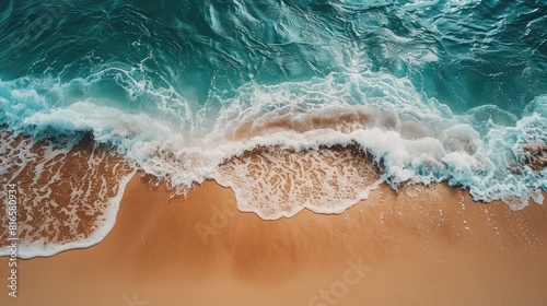 Adding text on a sandy beach background image