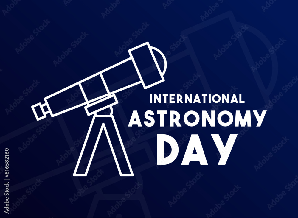 International Astronomy Day. Gradient background. International Astronomy Day. Gradient background.