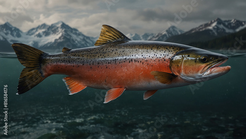 Wild Alaska salmon © Ghulam