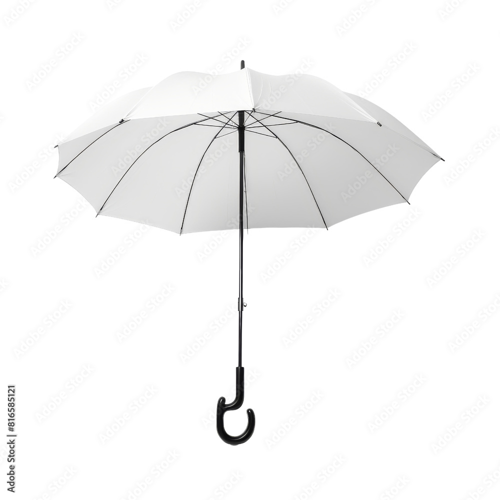 Colorful Umbrella Against Isolated Background. Colorful Umbrella Against Isolated Background.