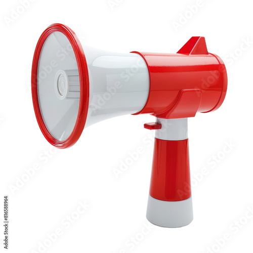 Lifeguard Megaphone Isolated without Background for Emergency Communication. © Ploysaii