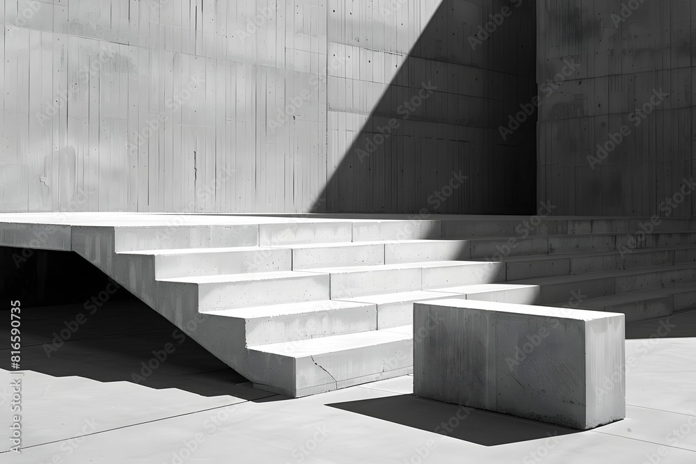white building and stairs white building and stairs