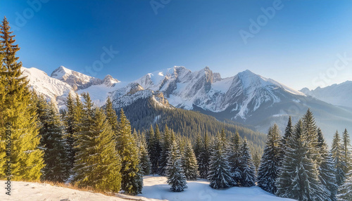 Snow mountain pine