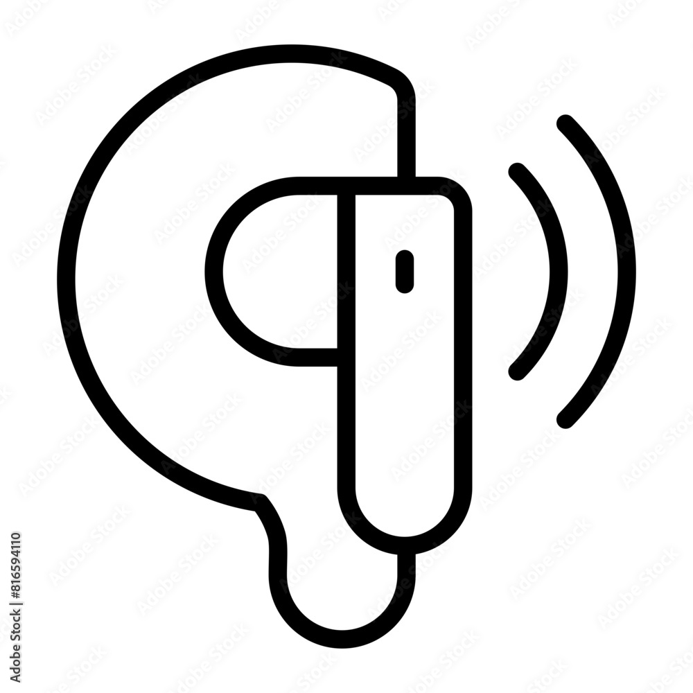 Hands Free Calling Icon Hands Free Calling Icon