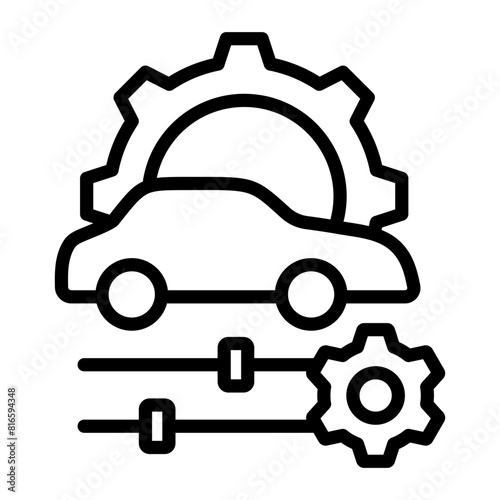 Car Customization Icon