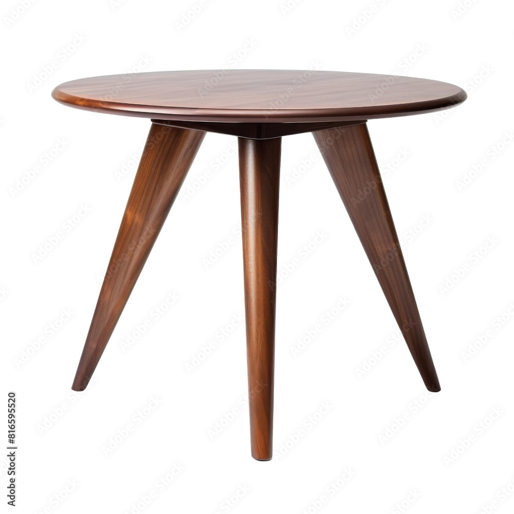 Elegant Wooden Cocktail Table for Modern Interior Design, Isolated without Background. Elegant Wooden Cocktail Table for Modern Interior Design, Isolated without Background.