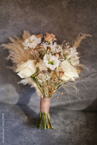 Bride's wedding bouquet
