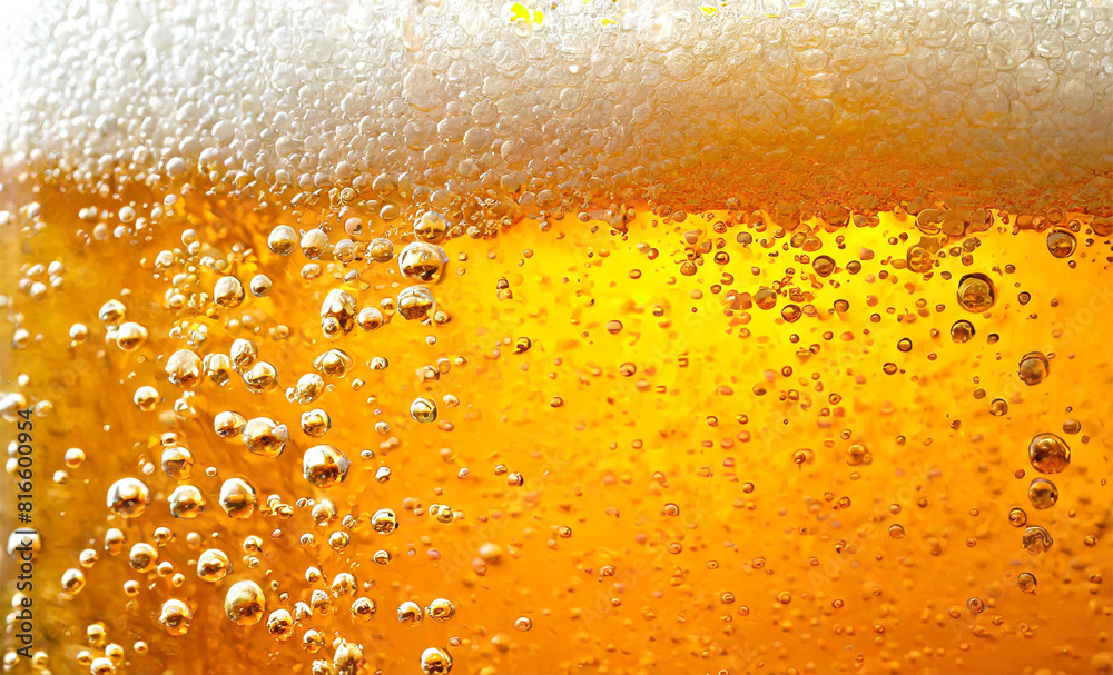 生ビールのクローズアップ Generative AI 生ビールのクローズアップ Generative AI