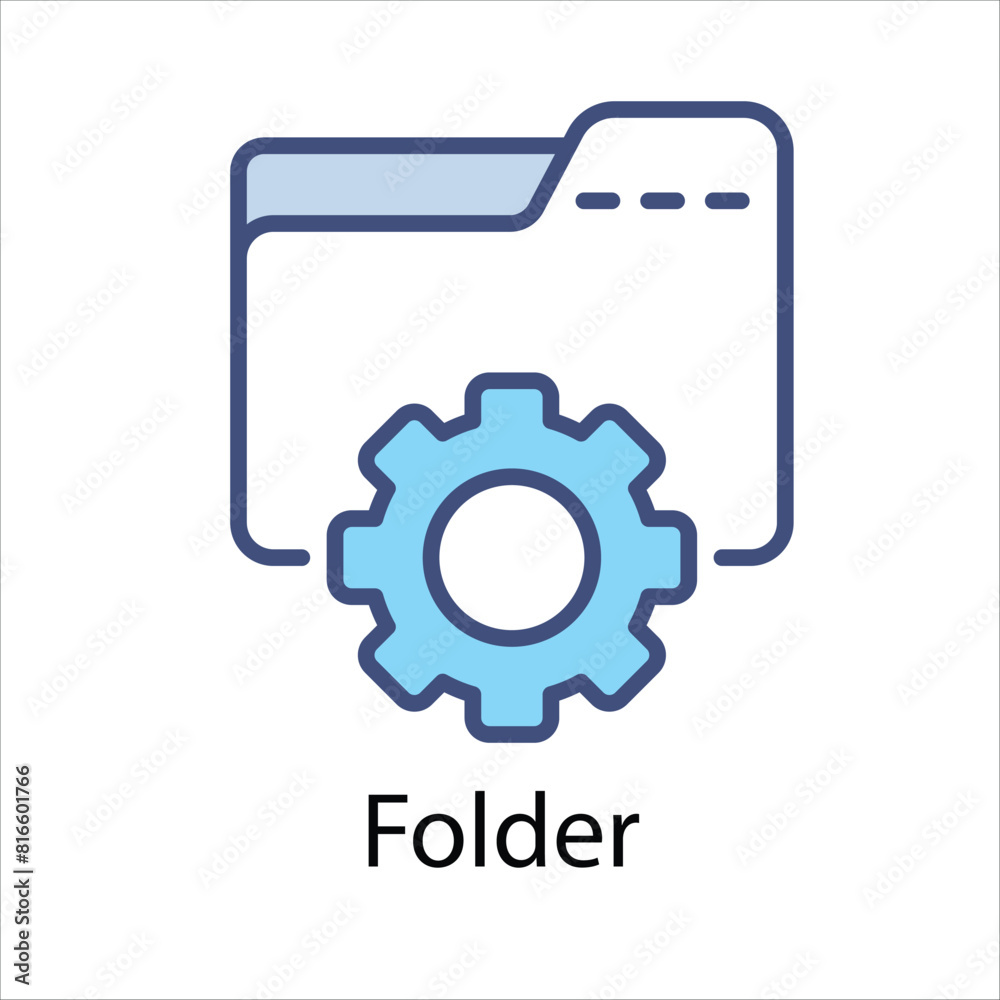 Folder Vector icon Folder Vector icon