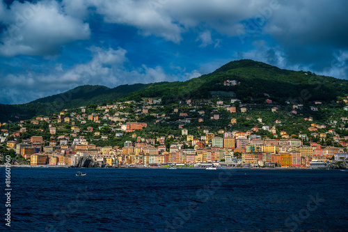 Camogli. Historic center of Liguria nestled on the sea. Wonderful Italy. © Nicola Simeoni