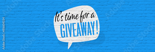 Fotografía It's time for a giveaway !