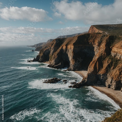 A scenic overlook with cliffs and ocean views.   © Muhammad