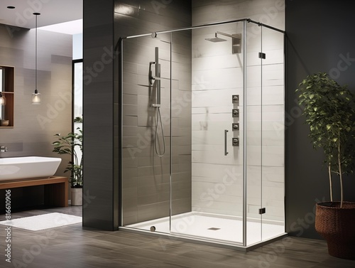 Modern Bathroom Showcased in Daylight