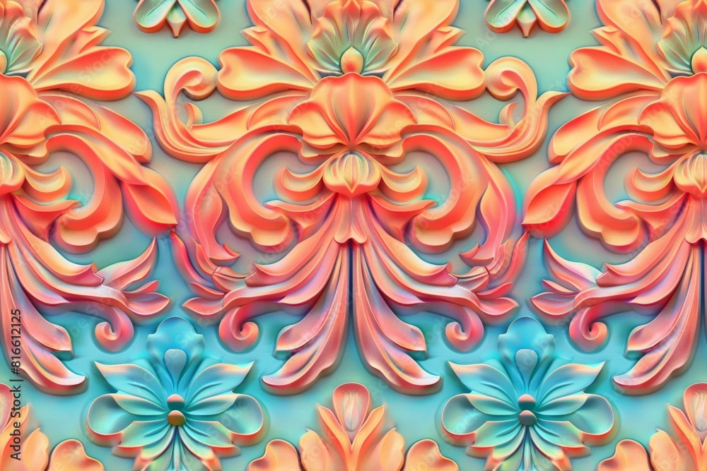 Seamless floral wallpaper Seamless floral wallpaper