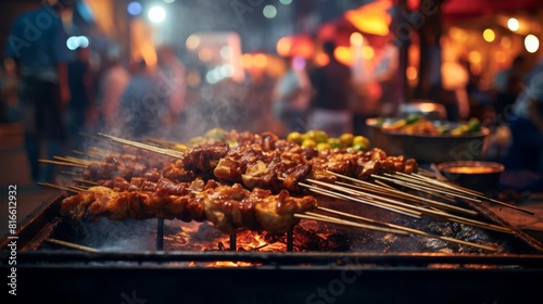 Delicious street food from around the world. photo