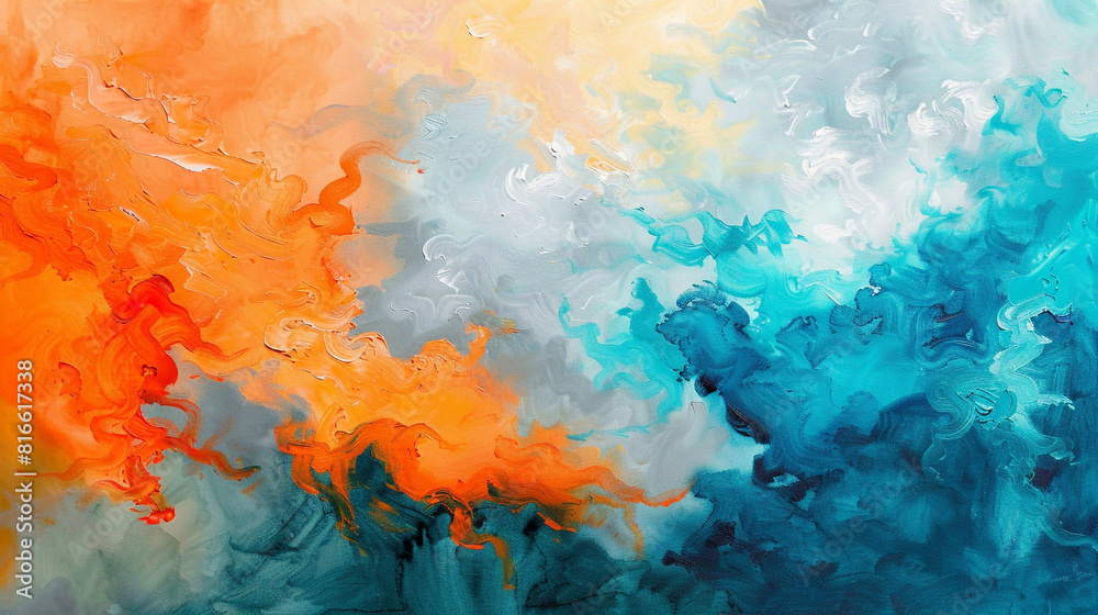 abstract watercolor painted background