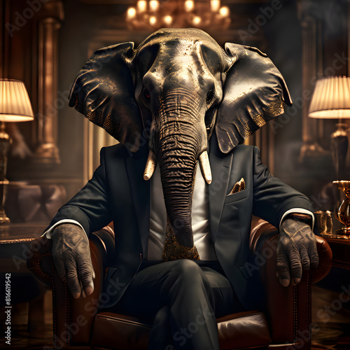 Eminent Elephant: Symbol of Success photo