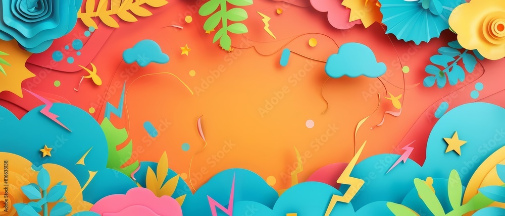 Creative greeting cards blank template illustration of Black Friday Creative greeting cards blank template illustration of Black Friday