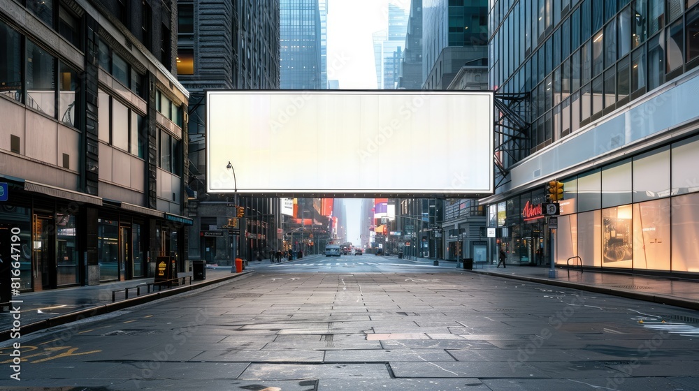 billboard on city streets billboard on city streets