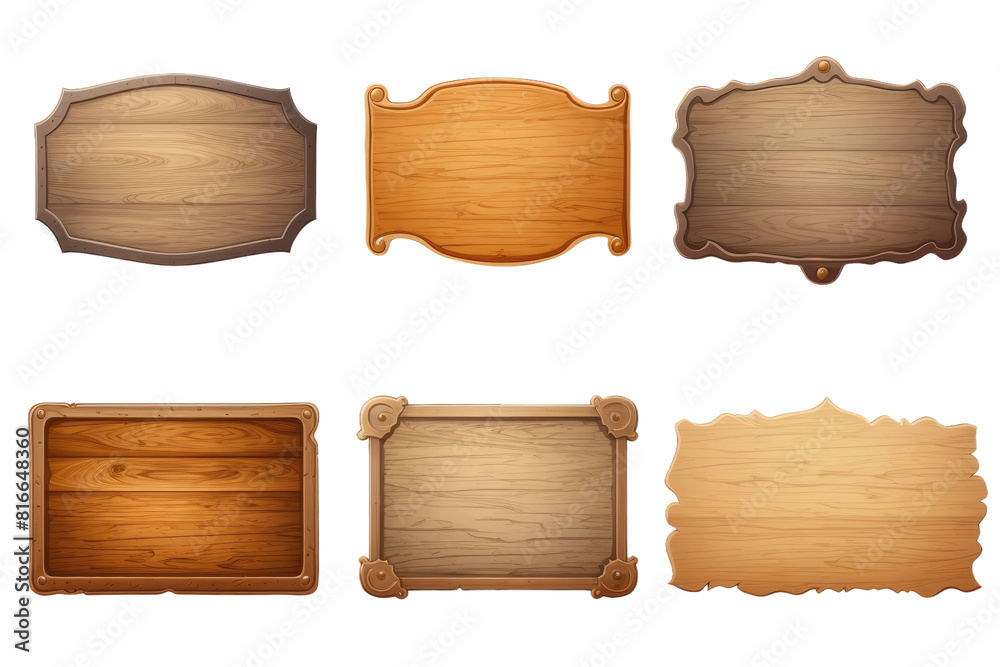 The Enchanted Forest: Wooden Signs of Wonder on White or PNG Transparent Background. The Enchanted Forest: Wooden Signs of Wonder on White or PNG Transparent Background.