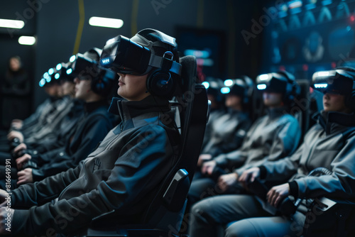 Interactive Virtual Reality Training of military: Diverse Crowd Engaged in Training Simulation with Real-Time Feedback and Interactive Scenarios... © Kuo