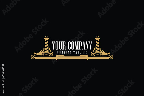 Vintage Revival Classic Barber Logo Selection