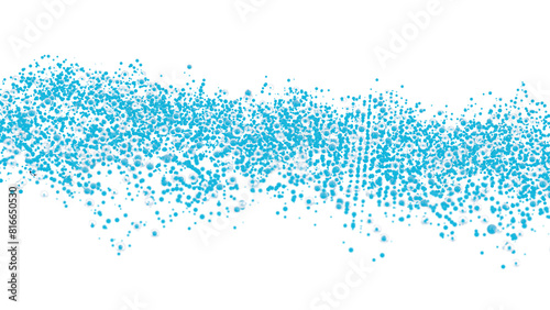 macro futuristic sci-fi blue glowing molecules background,  glass moving spheres bubbles
