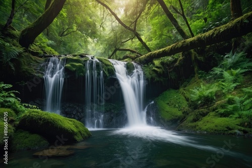 Enchanted Forest Waterfall
