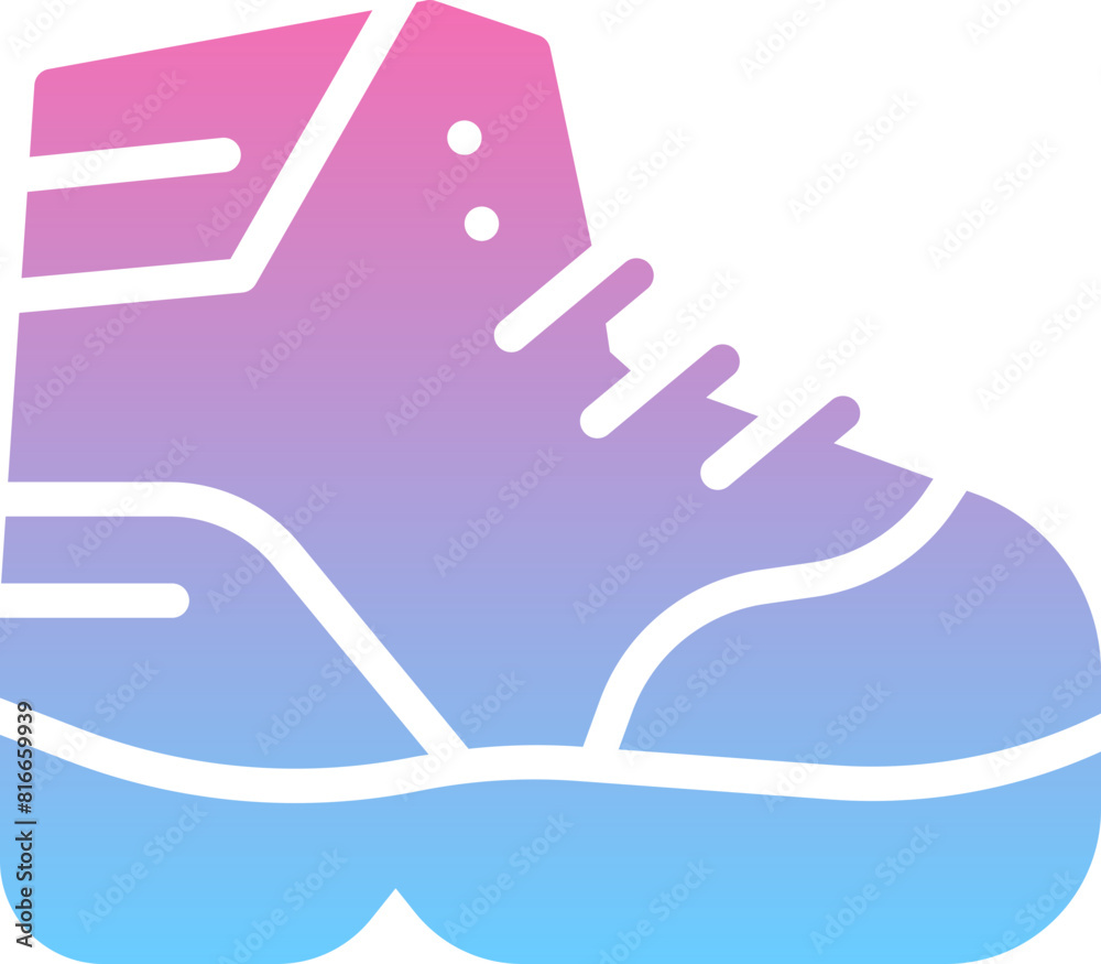Hiking boot icon Hiking boot icon