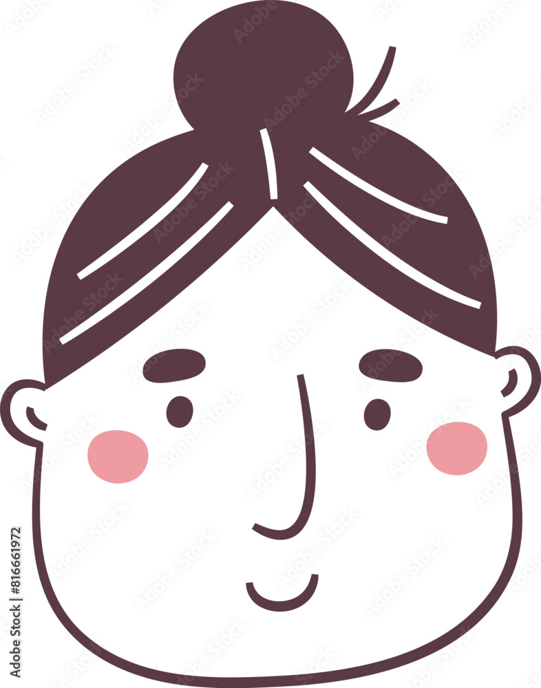 Hand Drawn Woman Face Hand Drawn Woman Face