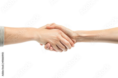 Hand Signs for Partnerships On Transparent Background.