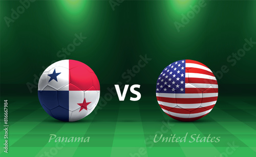 Panama vs United States soccer scoreboard America tournament 2024