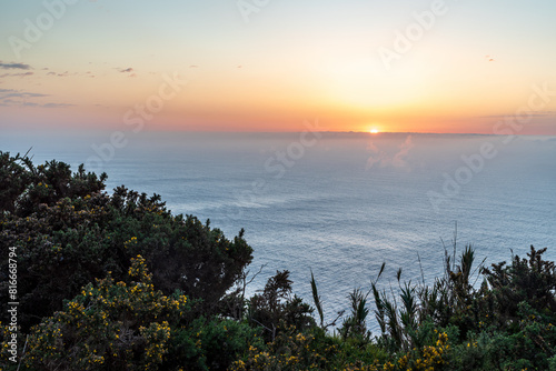 Amazing sunset from Ponta da Ladeira viewpoint in Madeira © honza28683