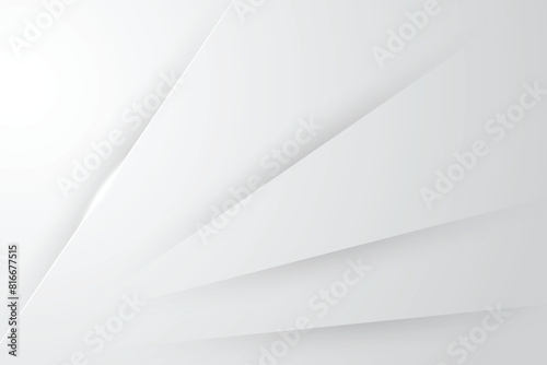 Elegant gradient white monochrome background