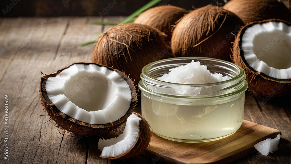 Image of coconuts and coconut oil 8 Image of coconuts and coconut oil 8