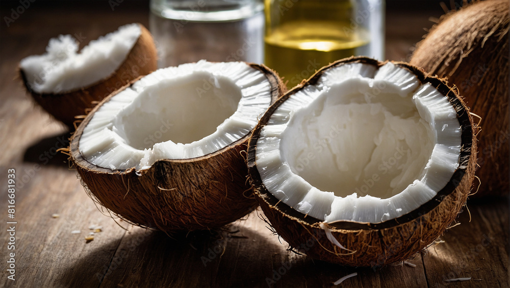 Image of coconuts and coconut oil 5 Image of coconuts and coconut oil 5
