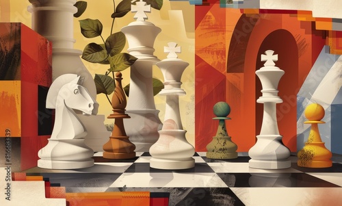 Chess background