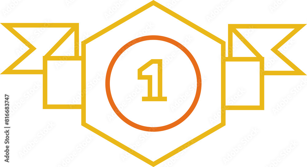 Award Badge and Ribbon Icon
Award Badge and Ribbon Icon