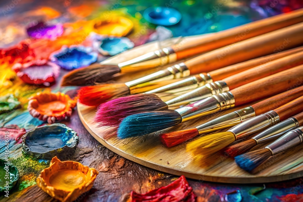 Palette and Brushes Palette and Brushes