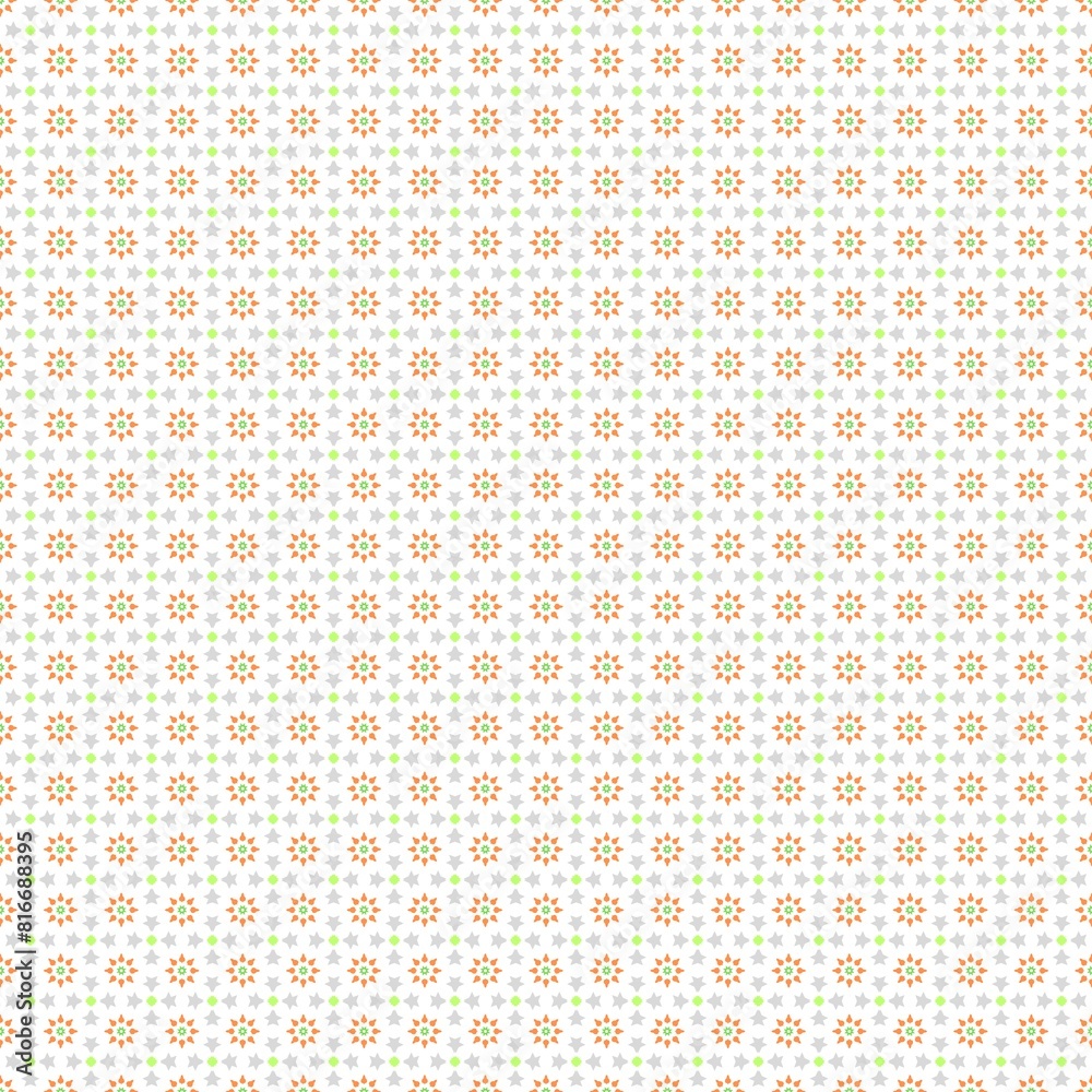 Illustration of tiled surface with seamless patterns Illustration of tiled surface with seamless patterns
