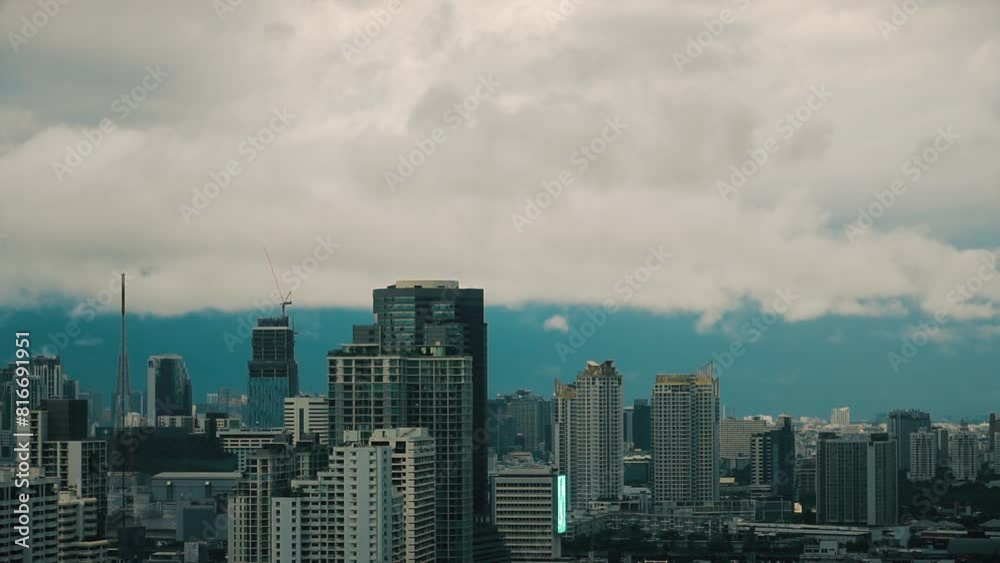 Cloudy and lightning storm over night city. Night sky with multiple lightning strikes. Cloudy and lightning storm over night city. Night sky with multiple lightning strikes.