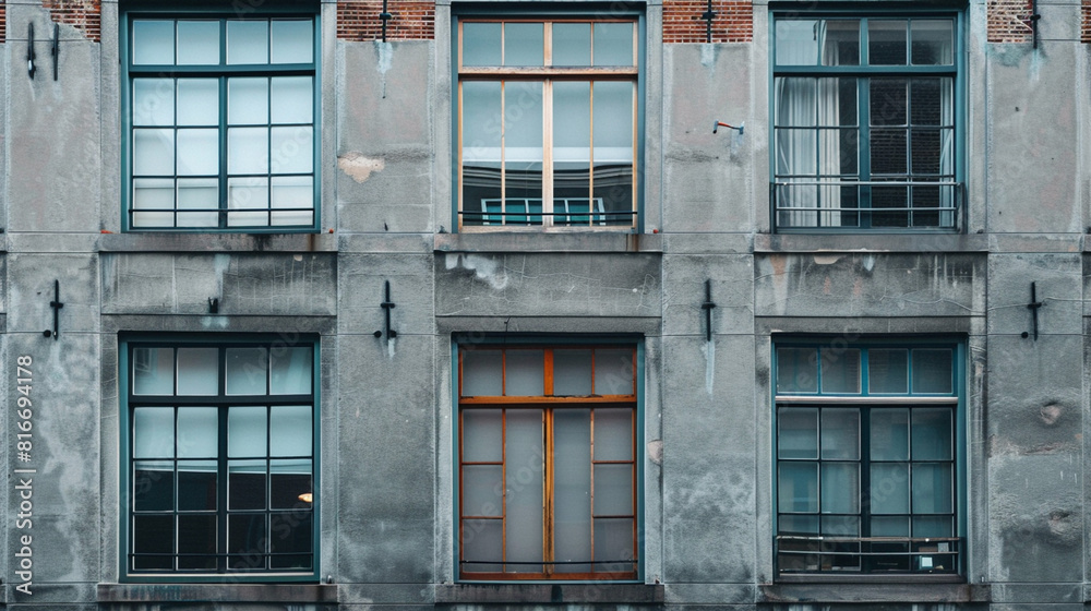 architectual building facades with windows architectual building facades with windows