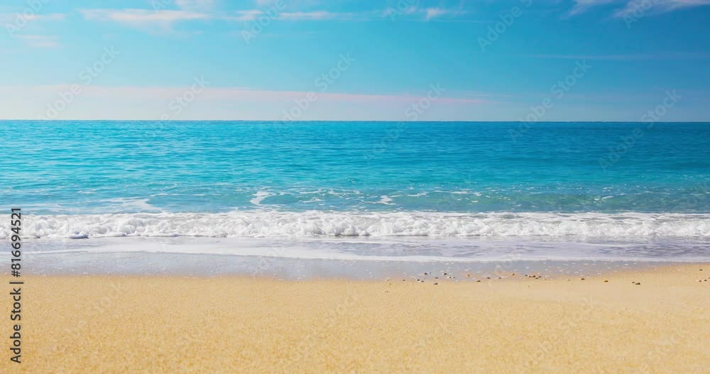 beautiful tropical sea and sandy beach