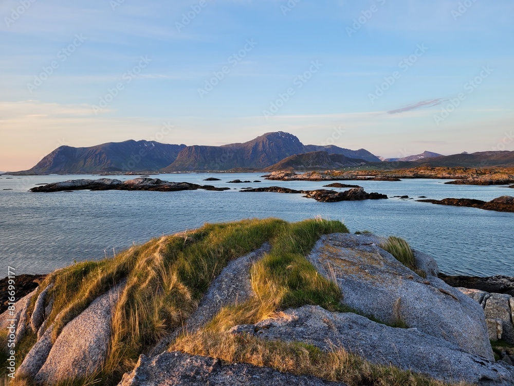 Eggum, lofoten, Norvège Eggum, lofoten, Norvège