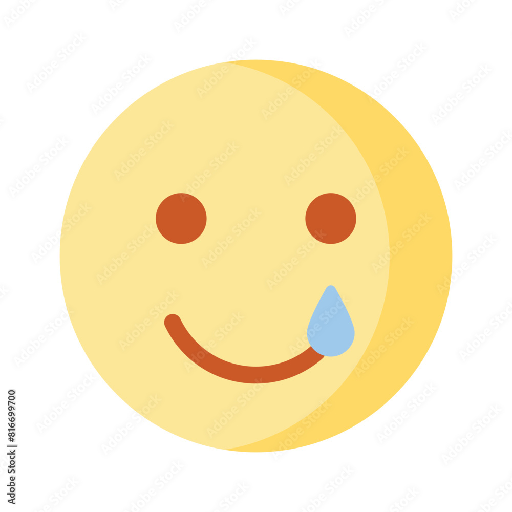 Get your hands on perfectly designed sad emoji icon, customizable vector Get your hands on perfectly designed sad emoji icon, customizable vector