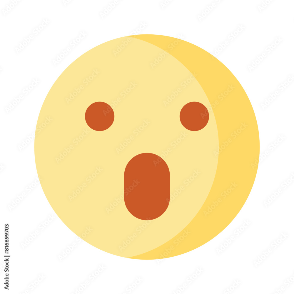 Oh My God expression emoji vector design, editable vector Oh My God expression emoji vector design, editable vector