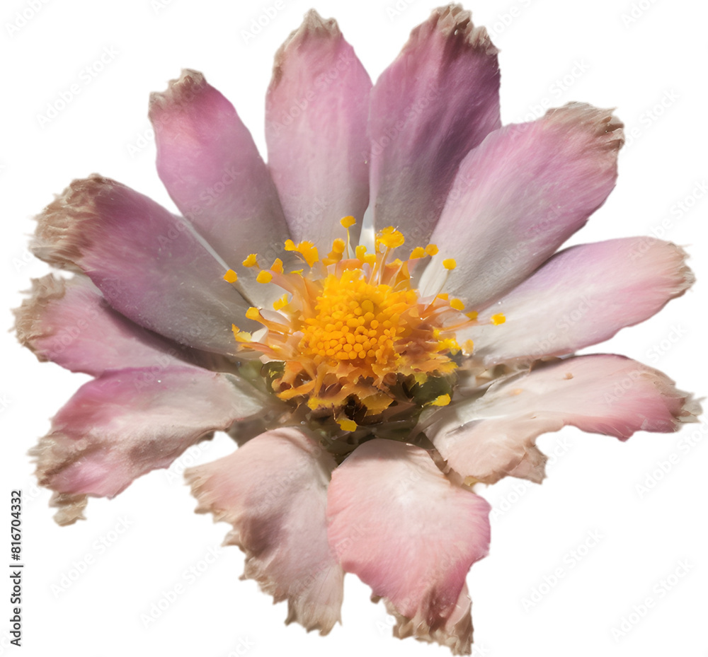 A close-up of a desert wildflower. A close-up of a desert wildflower.