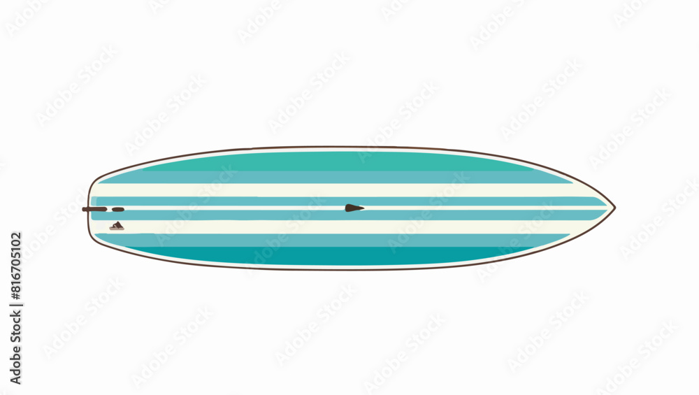 Ride the Wave: Surfboard Vector Illustration