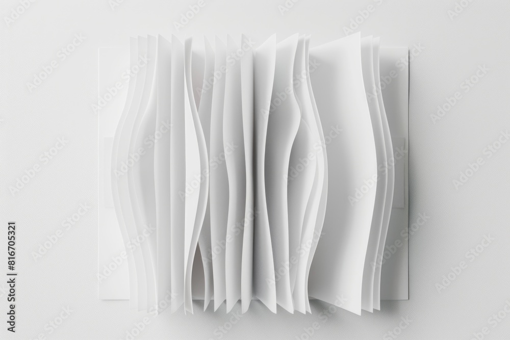 Close up of a book hanging on a wall, suitable for educational or interior design concepts Close up of a book hanging on a wall, suitable for educational or interior design concepts