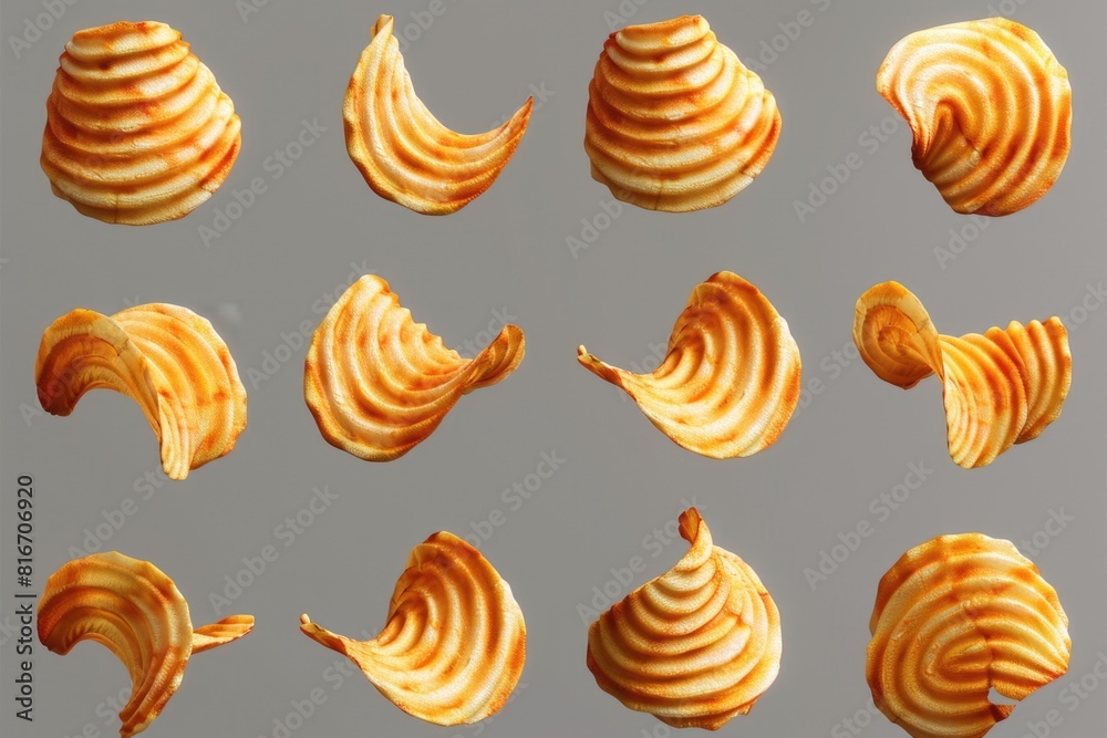 A series of mouthwatering images of various baked treats. Perfect for bakery advertisements A series of mouthwatering images of various baked treats. Perfect for bakery advertisements
